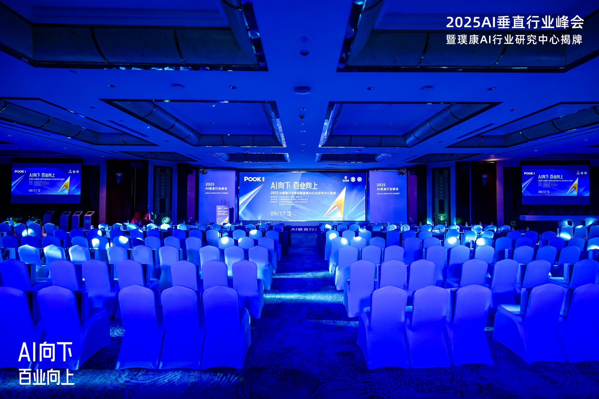 2025 璞康 AI 垂直行业峰会现场